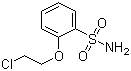 2-(2-氯乙氧基)苯磺酰胺分子结构 (CAS 82097-01-6)
