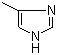 4-甲基咪唑分子结构 (CAS 822-36-6)