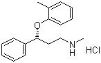 盐酸托莫西汀分子结构 (CAS 82248-59-7)