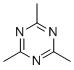 2,4,6-三甲基-1,3,5-三嗪分子结构 (CAS 823-94-9)