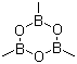 三甲基环三硼氧烷分子结构 (CAS 823-96-1)