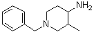 4-氨基-1-苄基-3-甲基哌啶分子结构 (CAS 82378-86-7)