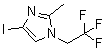 4-碘-2-甲基-1-(2,2,2-三氟乙基)-1H-咪唑分子结构 (CAS 824431-97-2)
