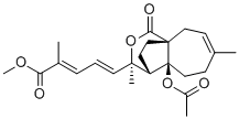 土槿甲酸甲酯 A分子结构 (CAS 82508-33-6)
