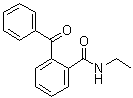 2-苯甲酰基-N-乙基苯甲酰胺分子结构 (CAS 82523-92-0)