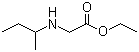 N-(2-丁基)甘氨酸乙酯分子结构 (CAS 82560-46-1)