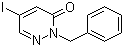 2-苄基-5-碘哒嗪-3(2H)-酮分子结构 (CAS 825633-93-0)