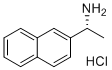(R)-1-(萘-2-基)乙胺盐酸盐分子结构 (CAS 82572-03-0)