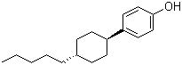 4-(反式-4-戊基环己基)苯酚分子结构 (CAS 82575-69-7)