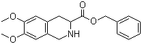 6,7-二甲氧基-1,2,3,4-四氢异喹啉-3-甲酸苄酯分子结构 (CAS 82586-59-2)