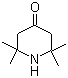 结构式 CAS# 826-36-8, 四甲基哌啶酮; 2,2,6,6-四甲基-4-哌啶酮; 三丙酮胺