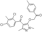吡草酮分子结构 (CAS 82692-44-2)