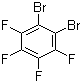 1,2-二溴四氟苯分子结构 (CAS 827-08-7)