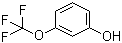 3-三氟甲氧基苯酚分子结构 (CAS 827-99-6)