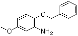 3-氨基-4-苯甲氧基茴香醚分子结构 (CAS 82780-77-6)