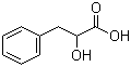 structure of CAS# 828-01-3, DL-3-Phenyllactic acid;3-Phenyl-2-hydroxypropanoic acid; 3-Phenyllactic acid; DL-2-Hydroxy-3-phenylpropionic acid; 2-Hydroxy-3-phenylpropionic acid