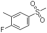 2-氟-5-(甲基磺酰基)甲苯分子结构 (CAS 828270-58-2)