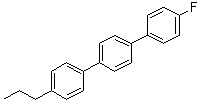 4-氟-4''-丙基-1,1':4',1''-三联苯分子结构 (CAS 82832-61-9)