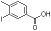 3-碘-4-甲基苯甲酸分子结构 (CAS 82998-57-0)