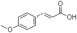 4-甲氧基肉桂酸分子结构 (CAS 830-09-1)