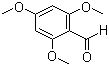 结构式 CAS# 830-79-5, 2,4,6-三甲氧基苯甲醛