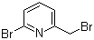 2-溴-6-溴甲基吡啶分子结构 (CAS 83004-10-8)