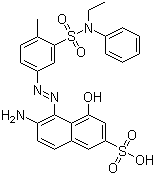 酸性红 118分子结构 (CAS 83027-46-7)