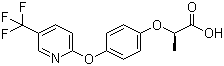 精吡氟禾草灵分子结构 (CAS 83066-88-0)