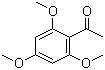 2',4',6'-三甲氧基苯乙酮分子结构 (CAS 832-58-6)