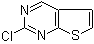 2-氯-噻吩并[2,3-d]嘧啶分子结构 (CAS 83259-30-7)