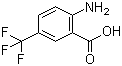 2-氨基-5-三氟甲基苯甲酸分子结构 (CAS 83265-53-6)