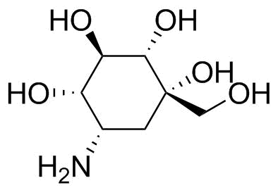 井冈霉醇胺分子结构 (CAS 83465-22-9)