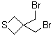 3,3-双(溴甲基)噻丁环分子结构 (CAS 835604-79-0)