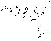 结构式 CAS# 835619-41-5, Indeglitazar
