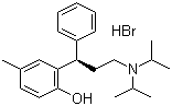 托特罗定氢溴酸盐分子结构 (CAS 837376-36-0)
