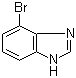 4-溴-1H-苯并咪唑分子结构 (CAS 83741-35-9)