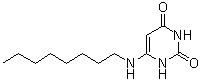 6-(辛基氨基)-2,4(1H,3H)-嘧啶二酮分子结构 (CAS 83797-69-7)