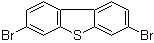 3,7-二溴二苯并噻吩分子结构 (CAS 83834-10-0)