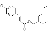 对甲氧基肉桂酸异辛酯分子结构 (CAS 83834-59-7)