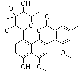 金黄霉素 B分子结构 (CAS 83852-56-6)