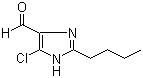 2-正丁基-4-氯-5-甲酰基咪唑分子结构 (CAS 83857-96-9)