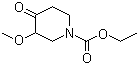 N-Carbethoxy-3-methoxy-4-piperidone molecular structure (CAS 83863-72-3)