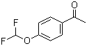 1-[4-(二氟甲氧基)苯基]乙酮分子结构 (CAS 83882-67-1)