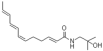 羟基-alpha-山椒醇分子结构 (CAS 83883-10-7)