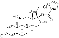 糠酸莫美他松分子结构 (CAS 83919-23-7)