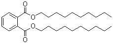结构式 CAS# 84-77-5, 邻苯二甲酸二癸酯