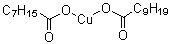 (异辛酸)(新癸酸)铜分子结构 (CAS 84129-19-1)