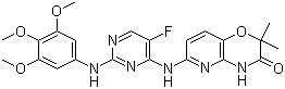 R-406 molecular structure (CAS 841290-80-0)