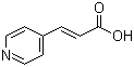 structure of CAS# 84228-93-3, 3-(4-Pyridine)acrylic acid