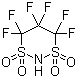 1,1,2,2,3,3-六氟丙烷-1,3-二磺酰亚胺分子结构 (CAS 84246-29-7)